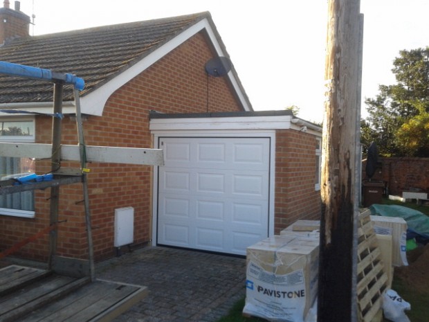 New Automatic Garage Door Bottesford Sectional