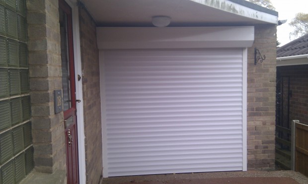 Roller Garage Door Grantham - External Box 3